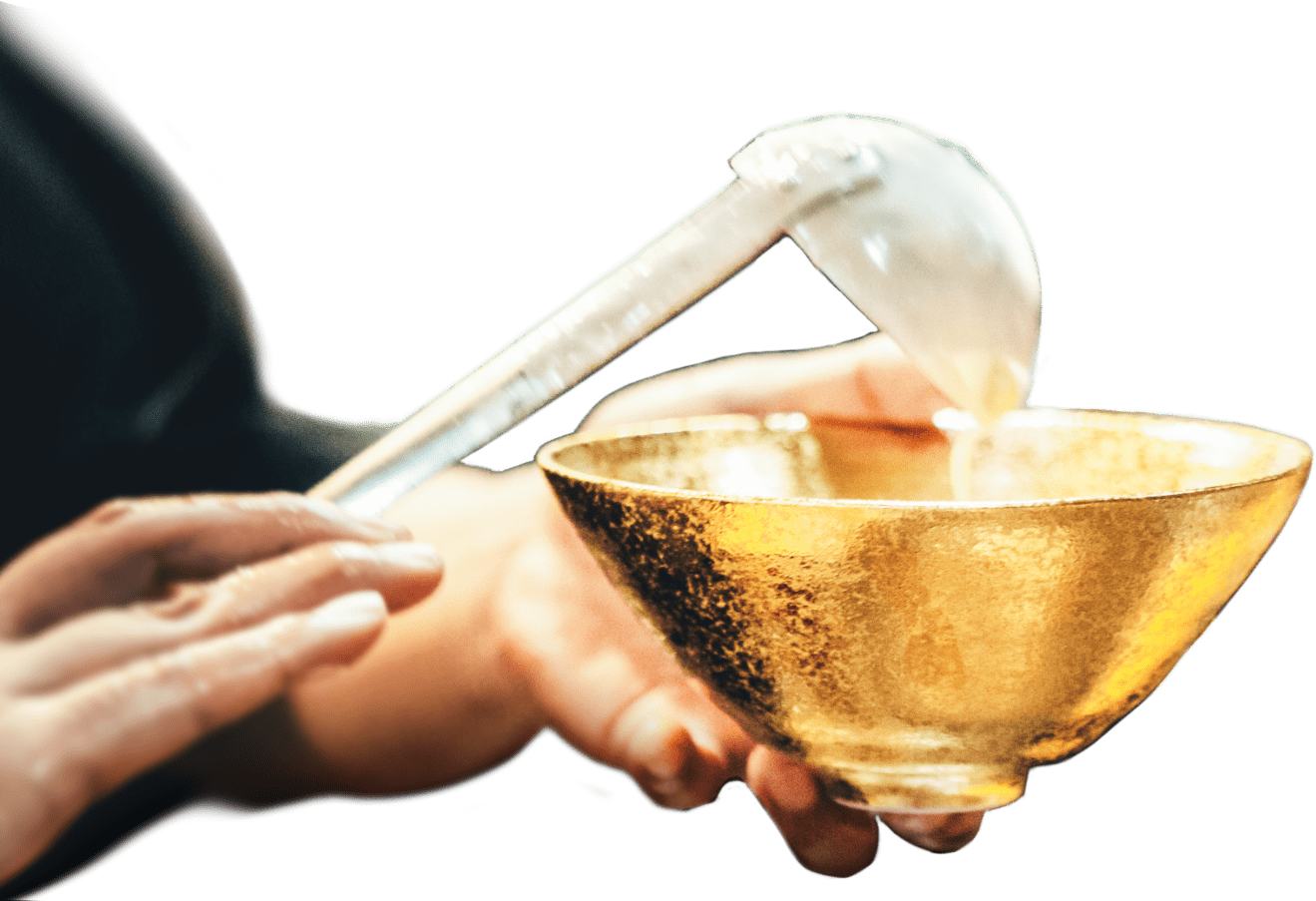 器によそう画像